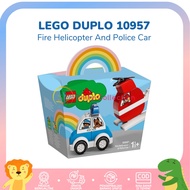 Lego Duplo Fire Helicopter & Police Car 10957