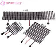 MXMUSTY Pixels Led Panel Colorful Individually Addressable WS2812B 8x8 16x16 8x32 WS2812 with IC Mat
