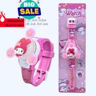 Jam Tangan Anak Perempuan Cantik Dan Laki laki Lucu BerMusik Bercahaya Sayap Berputar Karakter