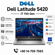 Dell Latitude 5420 i7 11th Gen | 14'' inch New Business Laptop | Windows 11 Pro | 32GB RAM | 1TB SSD
