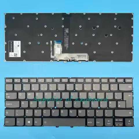 Original NEW UK Keyboard For Lenovo Ideapad Yoga C940-14 C940-14IIL Backlit