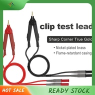 [luxiang.] For -DQ01/-DQ02 Kelvin Test Probe Lead PVC Material Kelvin Clip Wire Test