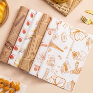 [50 sheets] 28x38 LARGE CHARACTER WAX PAPER SIZE 28x38 MOTIF BAKING PAPER/ Bento Liner Paper Oil pap