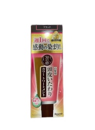 50惠 - ROHTO樂敦50惠天然海藻染髮護髮膏150g 黑色[平行進口] 4987241145737
