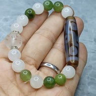 Bracelet bracelet Dzi bracelet Nine Eye Dzi bracelet (9/10mm)