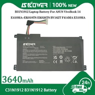 SKOWER B31N1912 Laptop Battery For Asus VivoBook 14 E410MA-EK018TS EK018TS E510KA L410MA R522MA E510