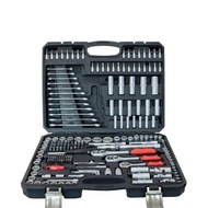 1/4" 3/8" 1/2" 216PCS germany ratchet combination Socket tool kit Wrench Set Hand Tool sets Socket S