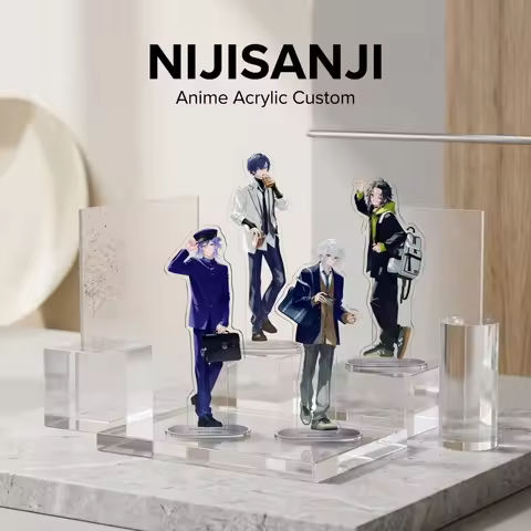 Nijisanji Acrylic Stand Keychain Rou Koyanagi Sho Hoshirube Kagetsu Murakumo Desktop Decor
