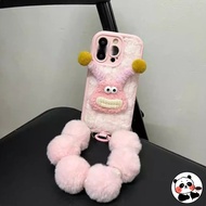 Winter Plush Phone Case For Realme 14X 13 12 12X 10S 9 Pro SE 9i 8 8S 7 Q5 Q5X Q5i Q3 Q3S Q3T Q3i 5G