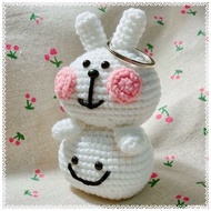Spoiled rabbit , smile person 公仔鎖匙扣( 情人節/生日禮物)