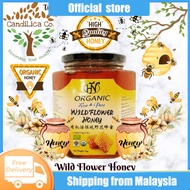 CandiLica Co. Wild Flower Honey - From Indochina Forest Area (100% Organic, Raw & Pure Honey)