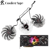 *New 87MM Cooler Fan Replacement For Asrock AMD Radeon RX 6600XT 6650XT Phantom Gaming Graphics Vide