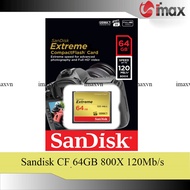 Thẻ nhớ CF Sandisk 64GB Extreme 800X New (120 Mb/s)