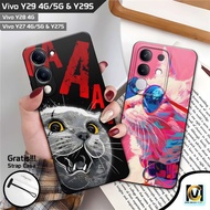 Latest Vivo Y29S & Y29 4G Case 2025 Cat Motif | SoftCase HP Vivo Y29S / Vivo Y29 4G / Vivo Y29 5G / 