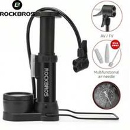 1pc Bicycle Pump With Pressure Gauge Foot Pump AV/FV Bicycle Pump 80PSI High Pressure Bicycle Mounta