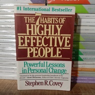 Original THE SEVEN HABITS OF HIGHLY EFFECTIVE PEOPLE. Stephen R.Covey