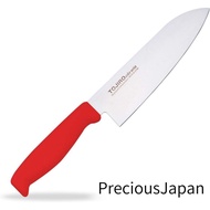 Tojiro Industrial Made by Tojiro Tojiro Color Molybdenum-Vanadium Steel Santoku Knife 170mm Red F-17