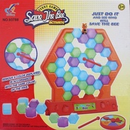 Little Monkey Toy Shop~~ Super Popular Board Game~Rescue Bee Game Box Demolition Wall Game Bee Nest 