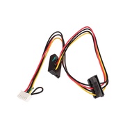 For Computer Mainboard Nitro N50-610 Disco Duro ATX PSU Compatible 6Pin to 2-Port HDD Power Socket C