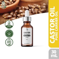 Cold-Pressed Castor Oil - For Eyelashes, Eyebrows, Hair & Skin | Natural Unrefined Hexane-Free