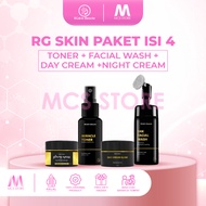 Mcs Store - RGskin Beaute Package of 4 Items (Toner, Facial Wash, Day Cream, Night Cream)