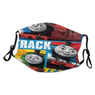 Thomas And Friends Customized Kid's Face Masks Unisex Reusable Face Cover Anti Dust Comfortable Face Masks