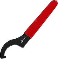 JNNJ Coilover Wrench Set Universal Wrench Motorcycle Shock Absorber, Adjustable Carbon Steel Thread 