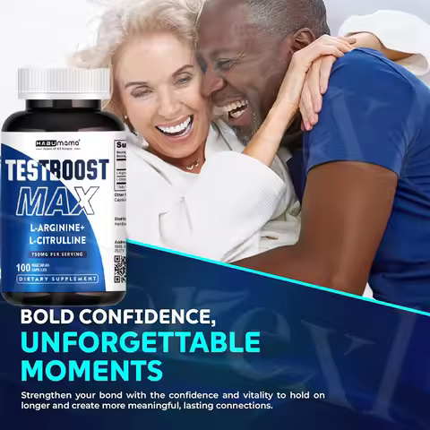 100 Tablets-L-Arginine & L-Citrulline Complex-Male Enhancing Supplements- Boosts Performance,Recover