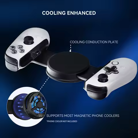 LEADJOY M1C+ Type C Gamepad Gaming Controller with Hall Effect Joystick for iPhone 15&Android Phone 