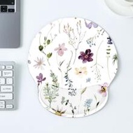 Floral Print Mouse Pad, Desk Mouse Pad