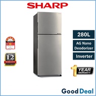Sharp 280L / 320L / 380L / 410L / 440L Inverter 5 Star Refrigerator Peti Sejuk Fridge