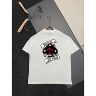 EVISU/God of Fortune 2026 Classic Round Neck Short-Sleeved T-Shirt Men Women Original Design Officia