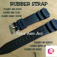Casio Ae Watch Strap Strap - @ 1100 Rubber Strap Casio Ae1100 Strap