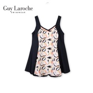Guy Laroche Swimwear GPL1015 ชุดว่ายน้ำ กีลาโรช วันพีซ (One piece) ชุดว่ายน้ำผู้หญิง Plus size