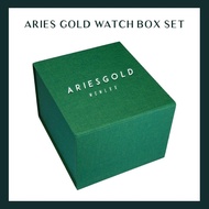 Aries Gold Watch Box Set D $285