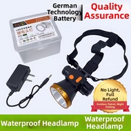 Bright Rechargeable Headlamp LED Lithium Battery