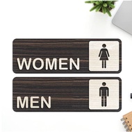 13 Mẫu bảng " TOILET - WC " Biển gổ treo cửa bảng gỗ decor trang trí dán cửa phòng vệ sinh sang trọn