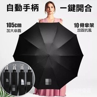 Mercedes-Benz Automatic Folding Umbrella [One-Key Opening And Closing] 10-Bone Retractable Masa Bent