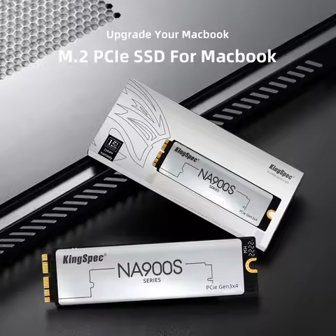 KingSpec Macbook SSD M2 NVMe PCIe 256GB 512GB 1TB 2TB SSD Solid State Drive for Macbook Air Pro A146