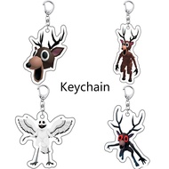 99 NIGHTS IN THE FOREST Acrylic Keychain Deer Owl Pendant Keychain for Bag Aesthetic