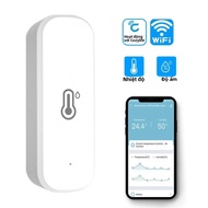 Cảm Biến Nhiệt Độ Độ Ẩm WiFi Của Cozylife Ứng Dụng Cuộc Sống Thông Minh Trong Nhà Máy Dò Độ Ẩm Điều