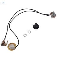 27MM Guitar Pickup Piezo Transducer Prewired Amplifier With 6.35MM Output Jack for Acoustic Guitar Ukulele  Box Guitar