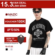 AT07 - "MAZIC" AESTHETIC CLASSY FORM BOXY T-SHIRT