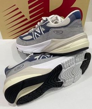 New Balance NB 990 V6 復古 低幫 灰藍730