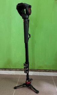 Manfrotto MVMXPROA4 鋁合金攝錄單腳架 連MVH500AH 雲台