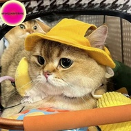 Strongaroetrtomj Summer Dopamine Devon Hairless Pet Hat Sun Hat Camping Dog Cowboy Cotton Fisherman 