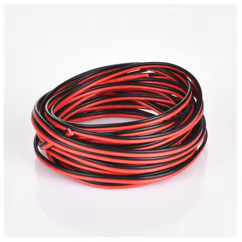 10m 20m 30m 2pin 20 AWG UL2468 2*0.5mm Extension Cable use for 12v 24v LED Strip Tape String Connect
