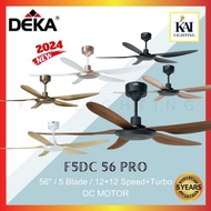 (Sirim) DEKA F5DC PRO Ceiling Fan Remote Control 10+10 Speed Kipas Siling Syiling Cooling 风扇