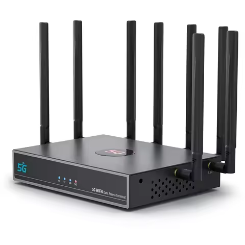 3000Mbps Dual Band WIFI6 5g Router Chipset MT7981 12V DC Power 5g Wifi Router with Sim Card Slot