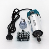 CNC Wood Router Air Cooled 1500W Spindle Motor Diameter 64Mm ER11 Collet Chuck For Aluminum Carving 
